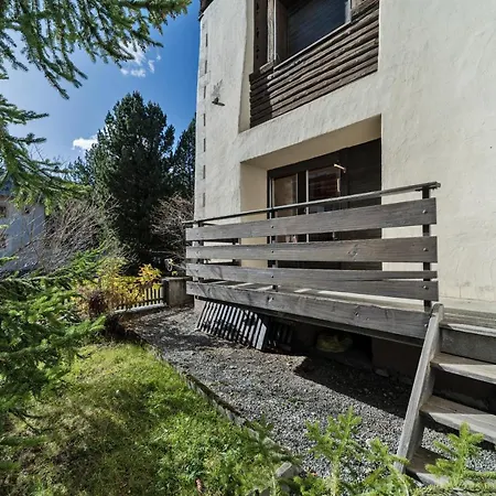 In The Heart Of Celerina With Garden *